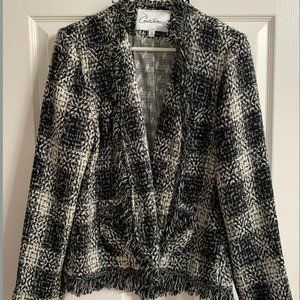Carol Anderson by Invitation Black & White Jacket, Sz 12